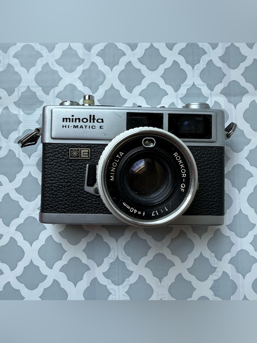 1971 Vintage Minolta Hi-Matic E Camera